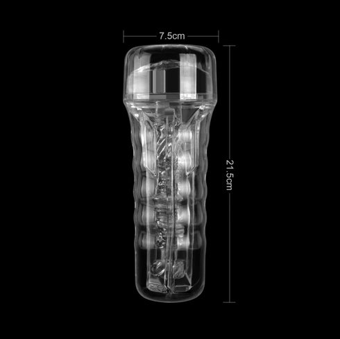 Ice Girl Clear Textured Cup